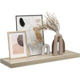  Plutajuća zidna polica boja hrasta 80 x 23,5 x 3,8 cm MDF | Eponuda.ba