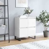  Komoda sjajna bijela 60 x 35 x 70 cm od konstruiranog drva Cijene