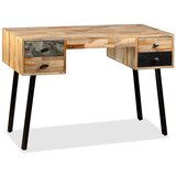 Furnova Pisalna miza iz masivne predelane tikovine 110x50x76 cm, (21925413) | Shoptok.si