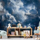  Foto tapeta - Astronomical Wonders: Clouds and Stars in Harmonious Combination 100x70 | shoptok.hr