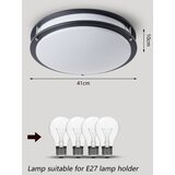 Brilagi plafonsko svetlo elaro 4xE27/40W/230V prečnika 41 cm crno | Eponuda.com