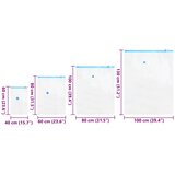  Vreće za spremanje 15 pcs Transparentne i plave 130 x 100 cm | shoptok.hr