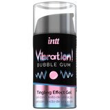 Intt Stimulacijski gel Vibration! Bubble Gum, 15 ml | Shoptok.si