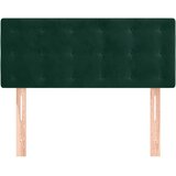  Uzglavlje tamnozeleno 90x5x78/88 cm baršunasto | shoptok.hr