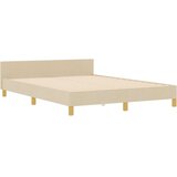  Postelja Krem 160x200 cm Tkanina, (22048902) | Shoptok.si