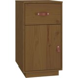  Radni stol s ormarićima boja meda 135x50x75 cm masivna borovina | shoptok.hr