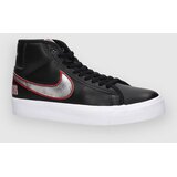 Nike Zoom Blazer Mid Pro Gt Skate cevlji black / mtlc sil / un red / wht Cene