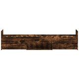  Kreveta s uzglavljem i podnožjem boja hrasta 90x190 cm | shoptok.hr