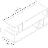 Hanah home TV komoda, krem | Eponuda.ba