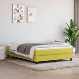  Posteljni okvir brez vzmetnice zelen 140x200 cm tkanina | Shoptok.si