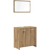  3-dijelni set kupaonskog namještaja käsityöläinen tammi Smeđa | Shoptok.si