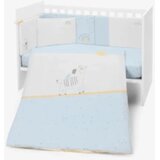  Posteljina sa ogradicom 6 pcs 60/120 Stripy Friends KKB60137 Cene