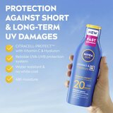 Nivea SUN hidratantni losion za zaštitu od sunca SPF 20 200 ml | Eponuda.com