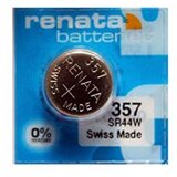 Renata baterija 357 1,55V srebro oksid dugme baterija za sat, pakovanje 1kom (LR44) | ePonuda.com