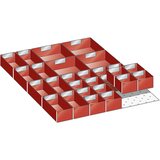 LISTA Komplet za delitev predalov, vstavne posode, 28-delne, za višino predala 50 mm | Shoptok.si