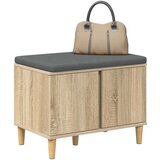  Haldna klop z blazino z vrati Sonoma hrast 60 x 38 x 46 cm, (5000155622) | Shoptok.si