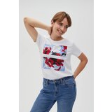 Moodo Women's T-shirt with print - white | shoptok.hr