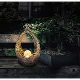 Globo Solarna svetilka Deko (LED, IP44, zlata) | Shoptok.si