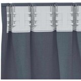  Zavjese za blackout s prstenovima 2 pcs Antracit 260 x 140 cm | Eponuda.com