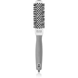 Olivia Garden Expert Shine Wavy Bristles White&Grey krtača za lase průměr 25 mm 1 kos Cene