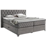 Modern Living Postelja Boxspring Carmen, Siva, 160x200 | Shoptok.si