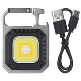  Polnilna mini LED svetilka - obesek za ključe, 750 lm | Shoptok.si
