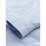 Ombre Elegant men's oxford shirt with embroidery - blue | Eponuda.ba