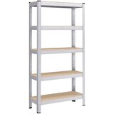 Songmics Regal GLR030E01, 5 delni, (150 x 75 x 30 cm), srebrn | Shoptok.si