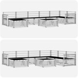  Setovi sofa 8 pcs Prirodna Čvrsto drvo akacije | shoptok.hr