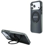 SAS CG MOBILE Maska AMG IML Double Layer Urban Line Ring Stand MagSafe za iPhone 17 Pro Max / 17 Pro Max crna | Eponuda.com