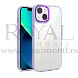  futrola clear sa bamperom za iphone 14 pro max (6.7) lila Cene