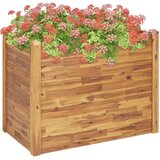  Vrtna gredica od masivnog bagremovog drva 110 x 60 x 84 cm | Eponuda.ba