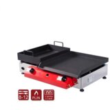 Gorenc Kombinovani Plinski roštilj Tradicija 65, 2 ploče, 2x5kW, 65x40cm | Eponuda.com
