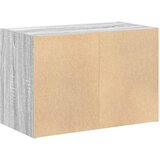  Ormarić s 2 ladice boja hrast 60x31x40 cm konstruirano drvo Siva | Shoptok.si