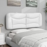  Jastuk za uzglavlje Hvar bijeli 137 cm od umjetne kože | shoptok.hr
