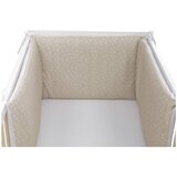 Bubaba by FreeON ogradica za krevet 190x40 cm, točkice beige | shoptok.hr