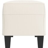  Klupa krem 100 x 35 x 41 cm od umjetne kože | shoptok.hr