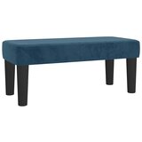 vidaXL Klop temno modra 70x30x30 cm žamet, (20954947) | Shoptok.si