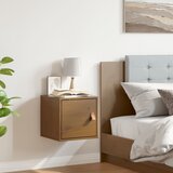 Maison Chic Stenska omarica - Zidna omarica medeno rjava 31,5x30x30 cm trdna borovina iu780, (22062898) | Shoptok.si