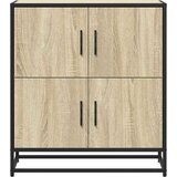 vidaXL Komoda sonoma hrast 68x35x76 cm inženirski les | Shoptok.si