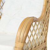 SOFA s jastukom od prirodnog ratana i platna | shoptok.hr