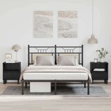 Ormarić za krevet Crni hrast 40 x 35 x 50 cm Konstruirano drvo Cijene