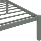  Za krevet sivi metalni 200 x 200 cm | shoptok.hr
