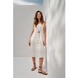 Marisse Women's Dress L-Su-4366 White Cene