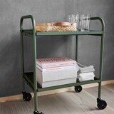 OYOY Living Design Željezna kolica za posluživanje na kotačima 37,5x52 cm Maki – | shoptok.hr