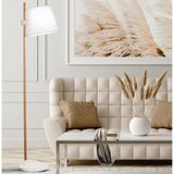  Stojeća lampa VIANA 1xE27/60W/230V bela/smeđa | Eponuda.com