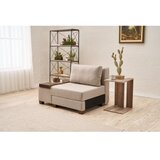 Atelier Del Sofa fotelja na razvlačenje perenna linen left cream