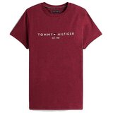Tommy Hilfiger Majice s kratkimi rokavi TOMMY LOGO TEE Bordo Cene