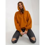 Fashion Hunters Sweatshirt-EM-BL-626.16P - light brown Cene