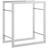  Stalak za drva za ogrjev 50 x 28 x 56 cm od nehrđajućeg čelika | Eponuda.com